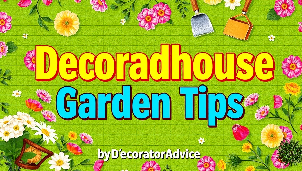 decoradhouse garden tips by decoratoradvice