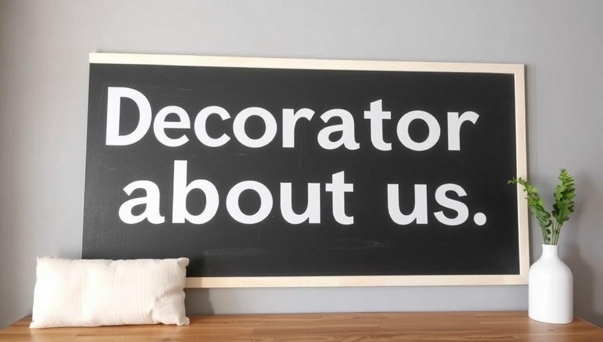 decoratoradvice .com about us
