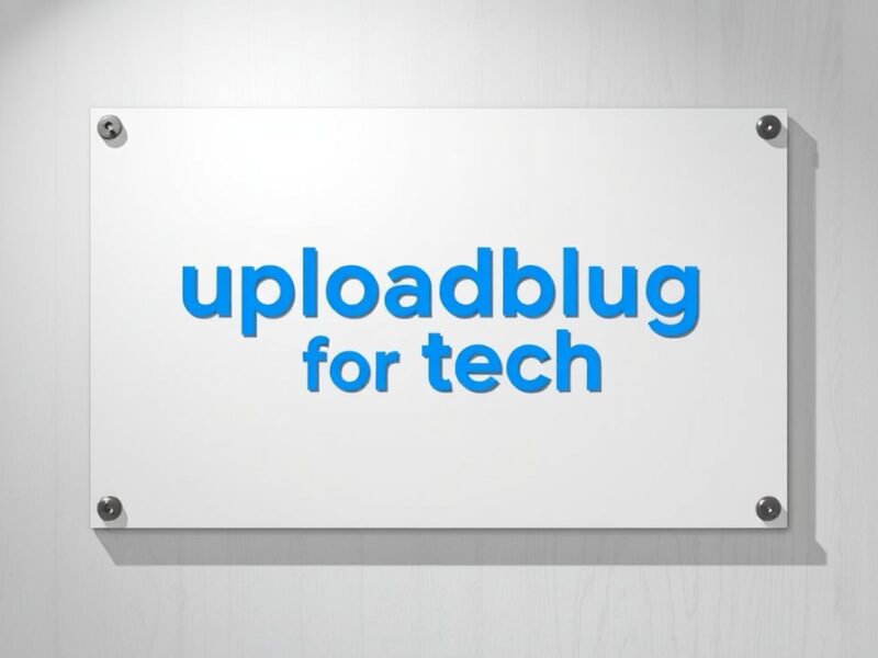 uploadblog for tech