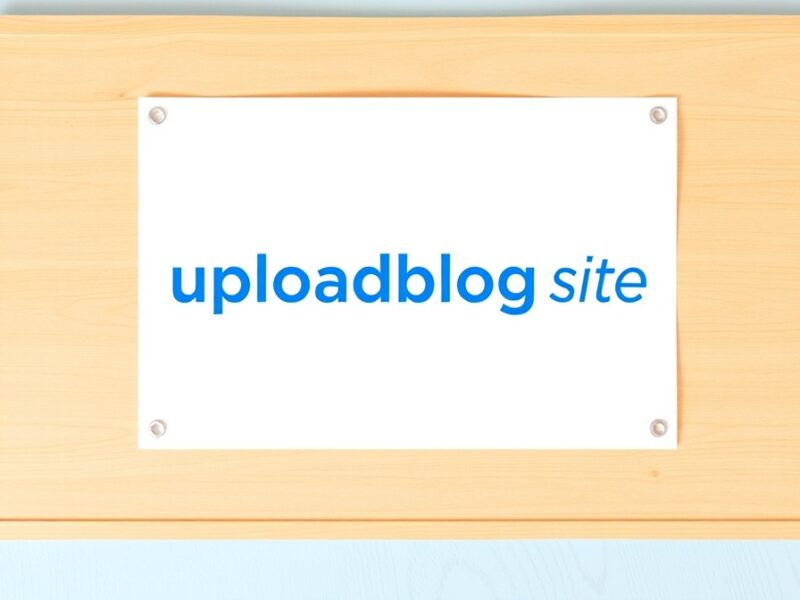 uploadblog site