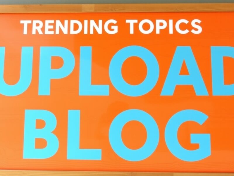 uploadblog trending topics